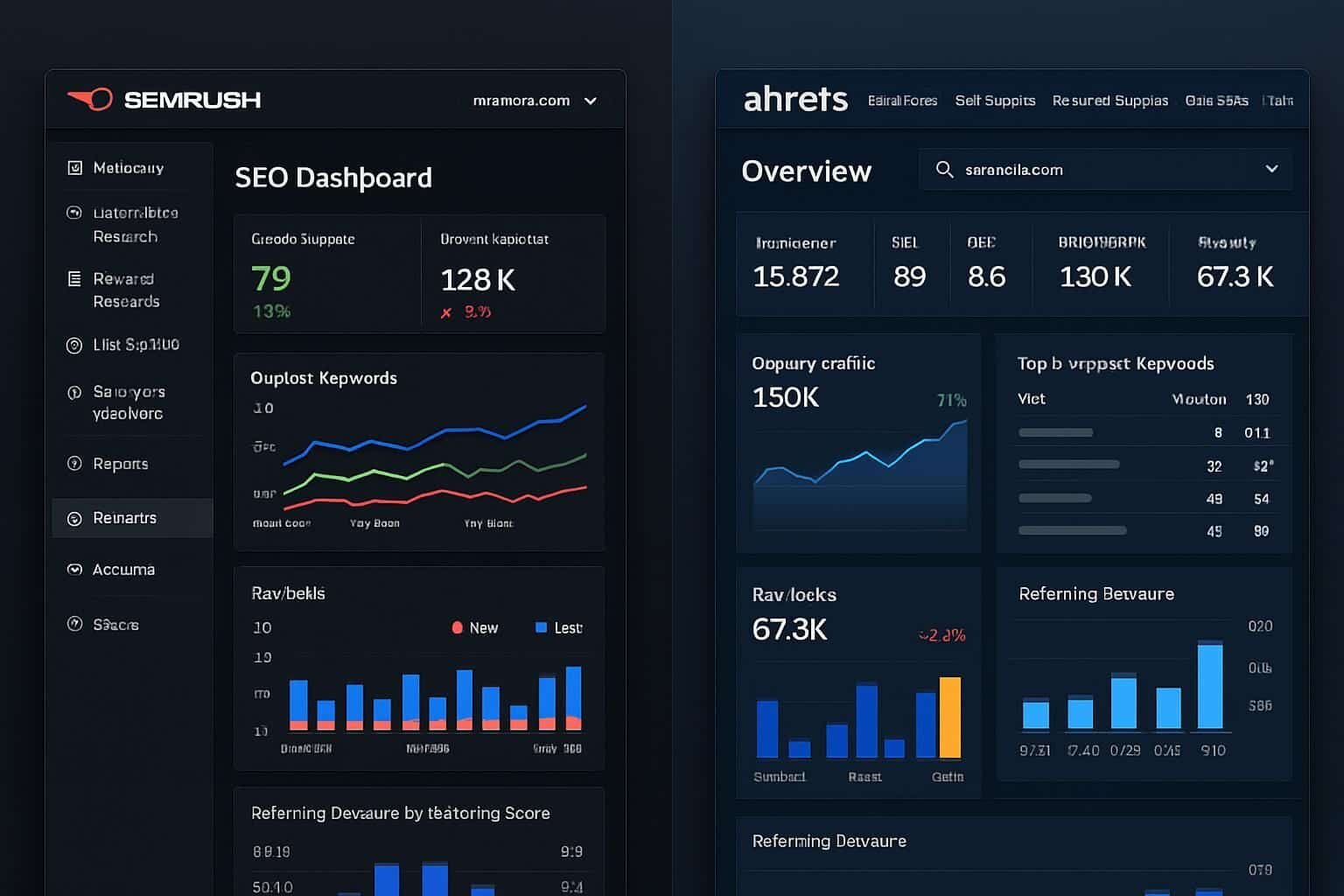Découvrez notre comparatif approfondi entre Ahrefs et Semrush pour 2025. Analysez les fonctionnalités, les tarifs et les atermoiements de chaque outil SEO afin de choisir celui qui répondra le mieux à vos besoins en référencement. Ne laissez rien au hasard pour optimiser votre stratégie SEO !