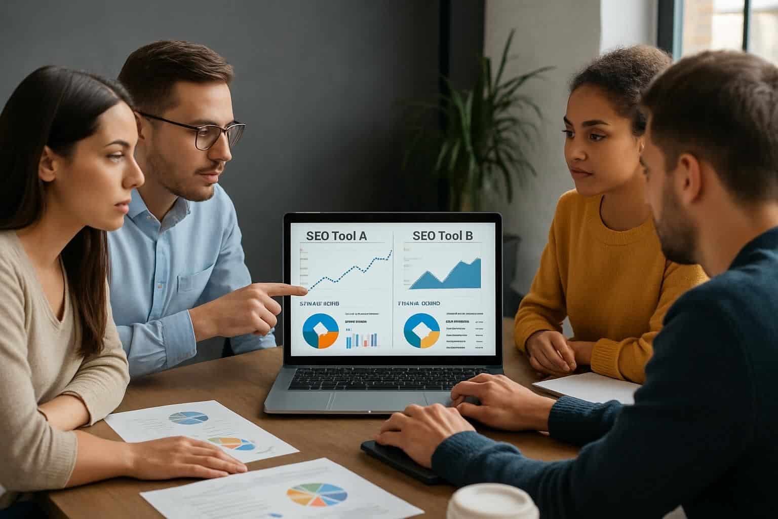 Découvrez notre comparatif détaillé entre Ahrefs et Semrush pour choisir l'outil SEO idéal en 2025. Analysez les fonctionnalités, les prix et les bénéfices pour optimiser votre stratégie de référencement et propulser votre site web en tête des résultats de recherche.
