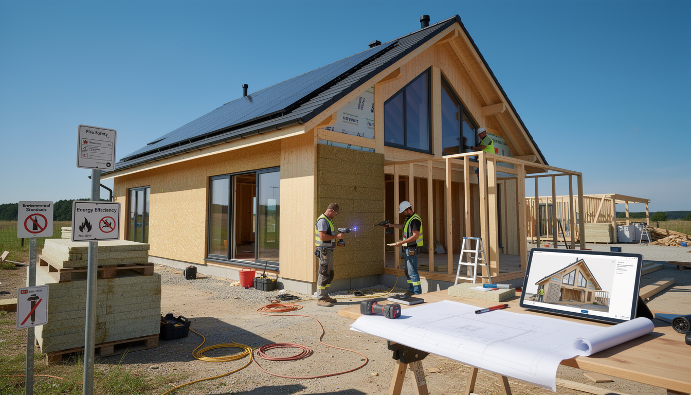découvrez les réglementations essentielles à respecter pour construire une maison en bois en 2025 et réalisez un projet conforme et durable.